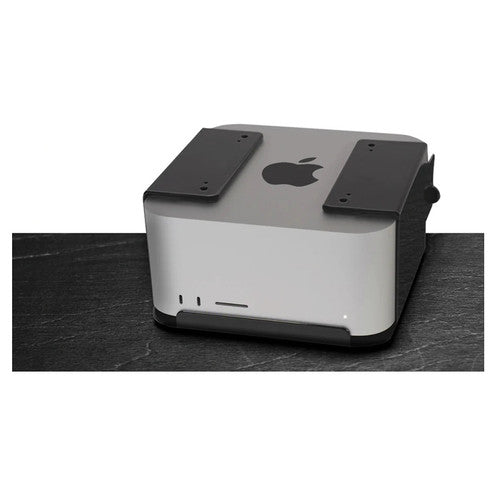 Sonnet MacCuff Studio Steel Bracket to Mount and Secure a Mac Studio Computer Under a Desk or to a Wall Sonnet MacCuff Studio Steel Bracket to Mount and Secure a Mac Studio Computer Under a Desk or to a Wall